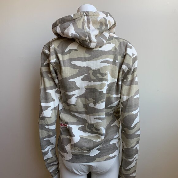 Billabong camouflage camo heart hoodie sweater - Picture 7 of 10
